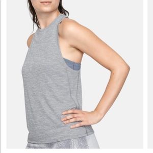 Outdoor Voices Cool Runnin’s high neck mesh tank